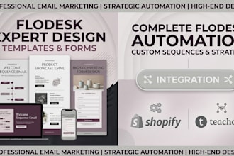 be your flodesk expert setup and management flodesk form, popup automation