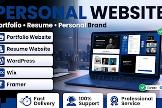 build personal website, portfolio website, personal portfolio website portfolio