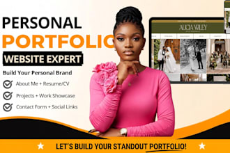 build personal website, portfolio website, personal portfolio website portfolio