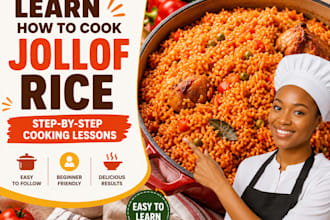 teach you how to cook jollof rice