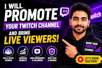 boost your twitch stream with organic live viewers