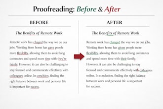 proofread and improve your english text using ai tools