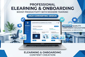 create engaging elearning training videos and employee onboarding courses