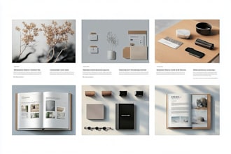 do professional or clickable lookbook catalogue sell sheet