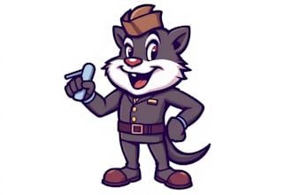 design a cartoon, mascot or business logo design