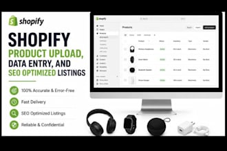 upload multilingual product data with SEO tags and collection setup on shopify
