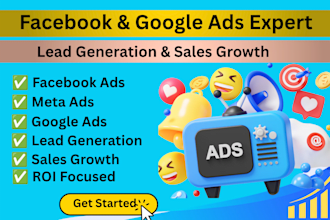 facebook ads and google ads expert, real estate and lead generation specialist