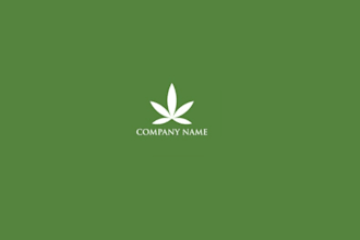 create cannabis or marijuana logo