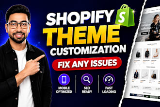 fix shopify bugs, liquid errors and customize your shopify theme