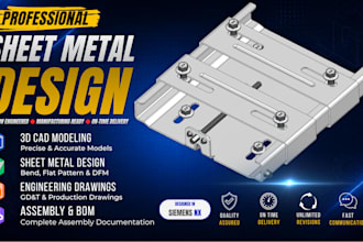 design sheet metal products and mechanical assemblies