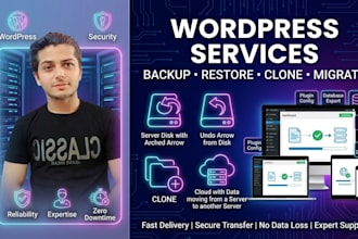 backup, restore, clone, and migrate your wordpress website