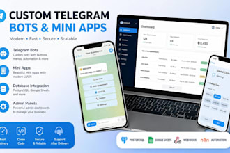 a telegram bot or mini app for your business