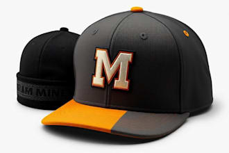 design professional hat caps and beanies with production ready tech packs