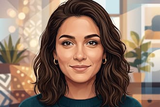 do a vector portrait for you