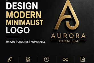 design a modern proffesional business logo