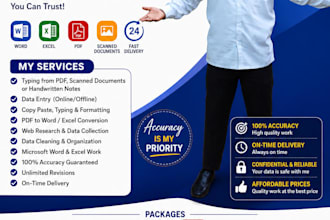 typist and data entry