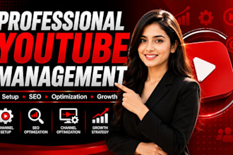 professional youtube channel management