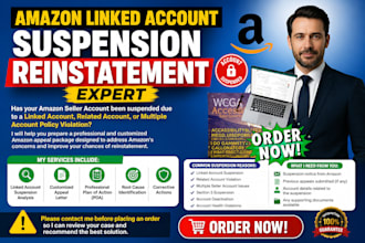 fix amazon linked account suspension and reinstate seller account
