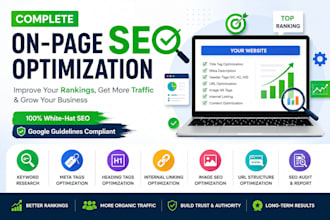 do complete on page SEO optimization for your website