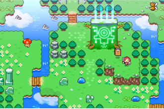 create pokemon pixel tileset tilemap rpg maker pixel background overworld assets