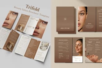 design corporate brochure booklet for beauty cosmetic product manufacturers