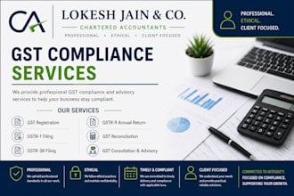 prepare and file gst returns gstr1 gstr3b and annual returns