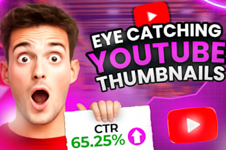 design CTR boosting thumbnails for your channel
