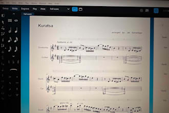 encode your handwritten music sheet