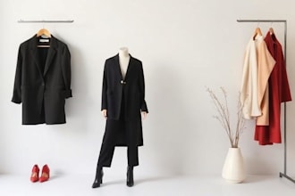 create a fashion flat for your fashion collection