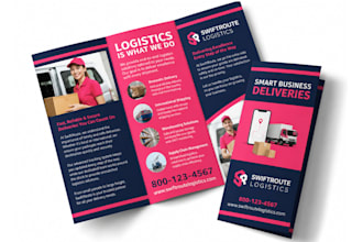 design a professional company brochure or business brochure