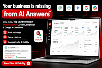 do GEO, aeo, and ai SEO to rank your website in chatgpt, gemini, and perplexity