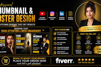 design eye catching ai poster ,flyer,social media post