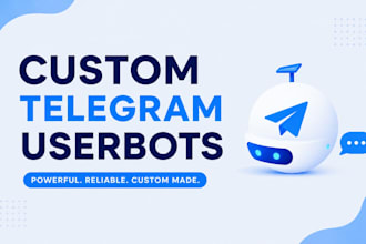 build custom telegram userbot