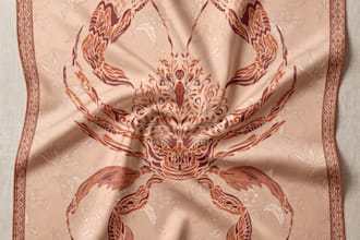 design an exclusive luxury placement print for your scarf