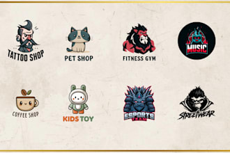 custom mascot logo design for your brand