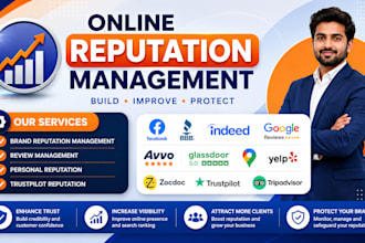 support your agency with online reputation management ORM and brand management