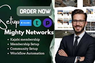 setup buddyboss, mighty networks, skool course, wordpress autoblog, ghl tutorlms