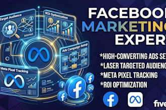 be your facebook marketing expert