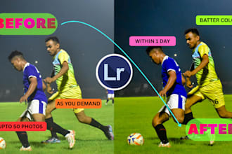edit your sports photos professionally
