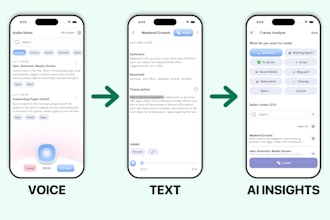 build an ai voice transcription and audio notes app