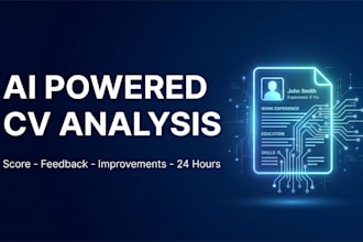 analyze your CV and provide ai powered professional feedback