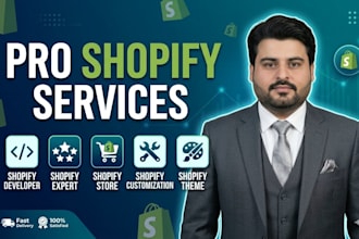 be your shopify go to developer
