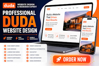 do duda website design, duda website redesign duda bug fix and optimization
