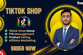 setup tik tok shop, tik tok affiliate and tiktok shop ads