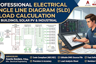 create electrical schematic and sld for your floor plan