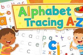 create alphabet tracing worksheets for kids