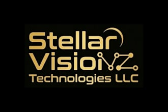 do stellar visionz technonogies ll cusing a drone to flyon logo design