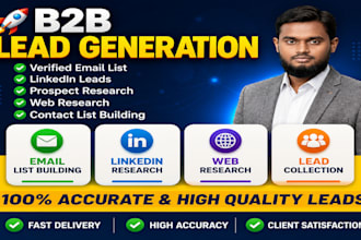 targeted b2b lead generation, email list building