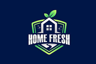 design powerful new logo for house cleaning service company