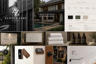 create brand identity for food and hospitality brands